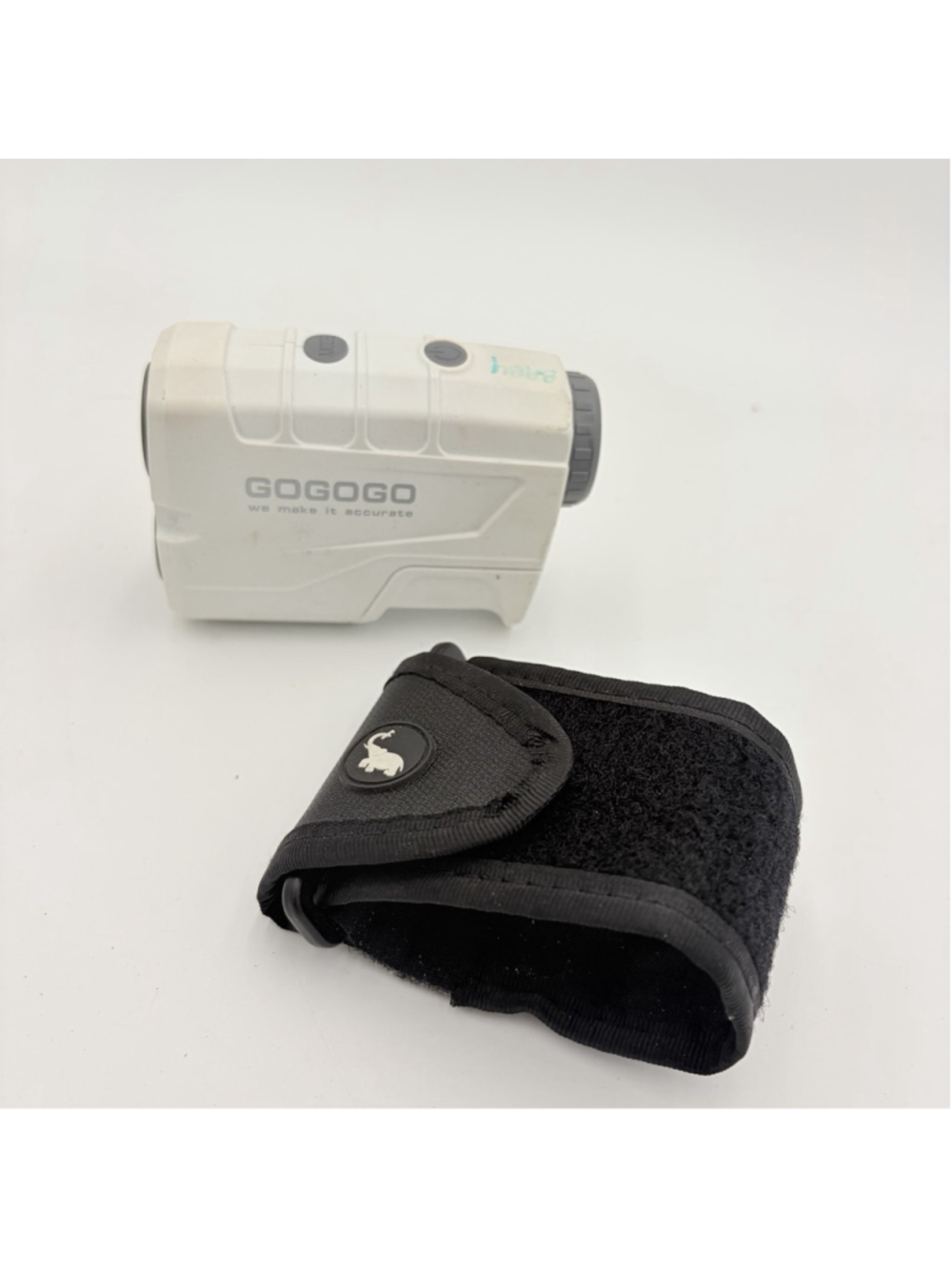 GOGOGO Sport VPro Golf Laser Rangefinder White Tested w/ Magnetic Cart Strap